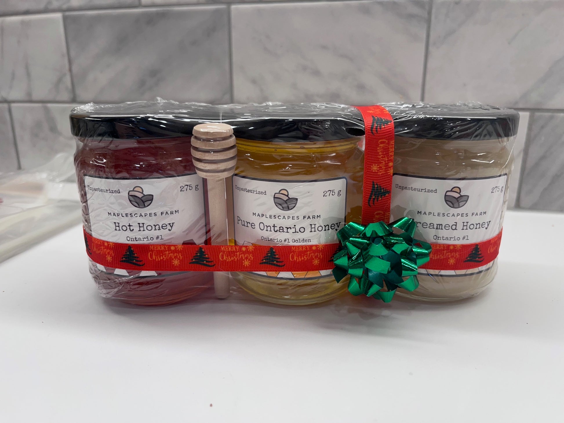 Pure Ontario Honey 3 Pack - Maplescapes Farm Odessa