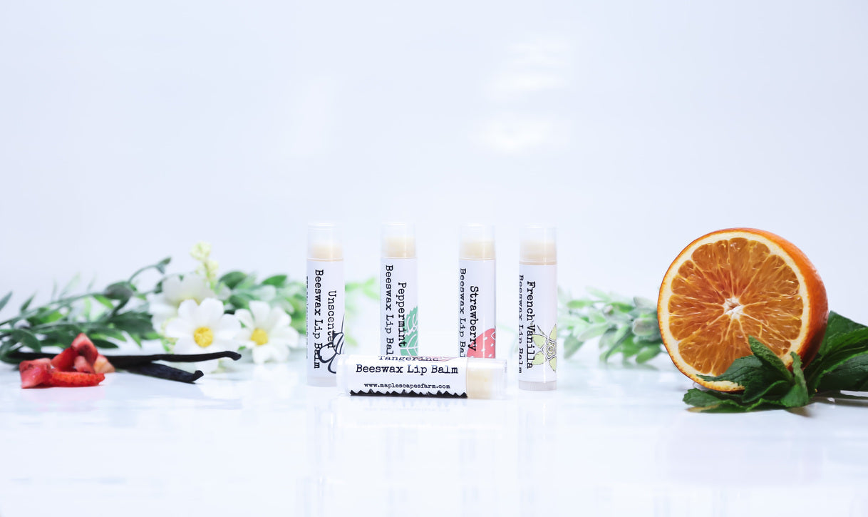 Beeswax Lip Balm - Maplescapes Farm Odessa