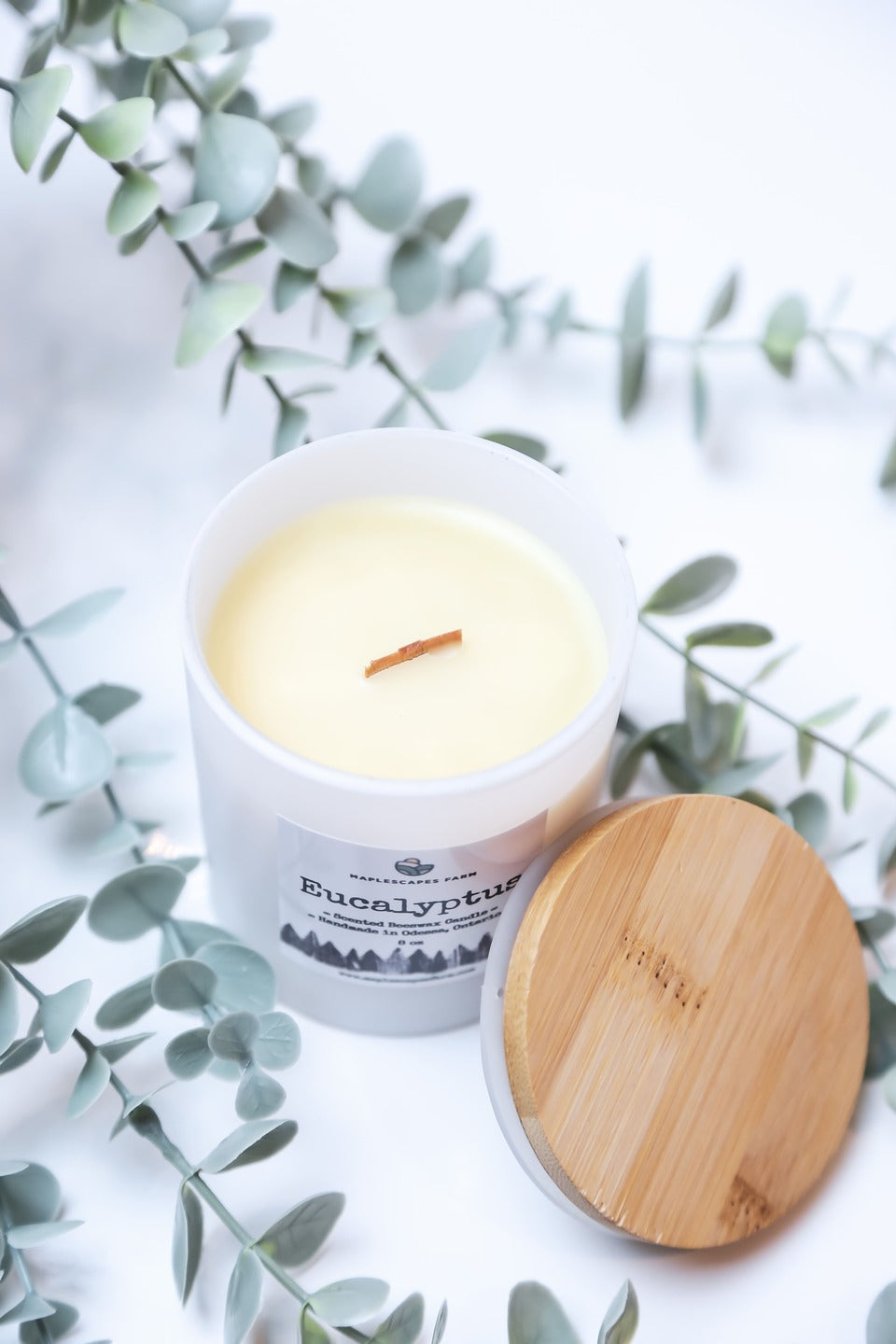 Beeswax Candle - Maplescapes Farm Odessa