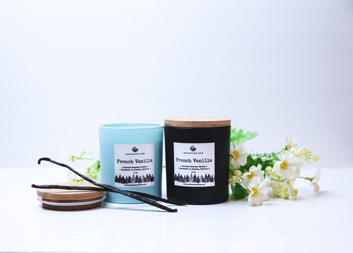 Beeswax Candle - Maplescapes Farm Odessa