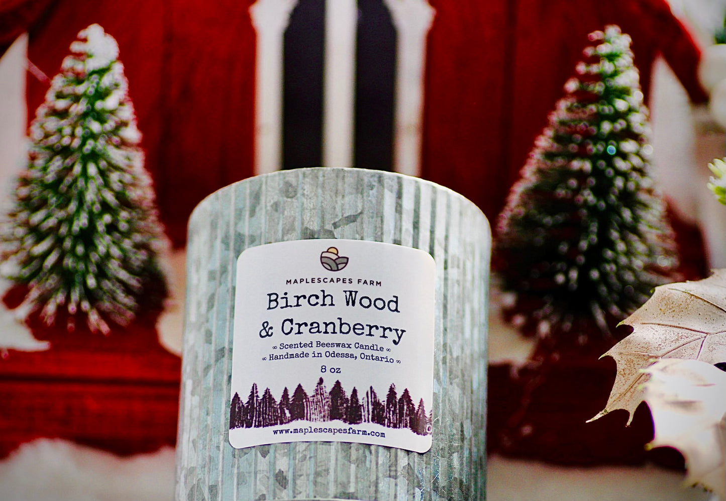 Rustic Beeswax Candle - Maplescapes Farm Odessa