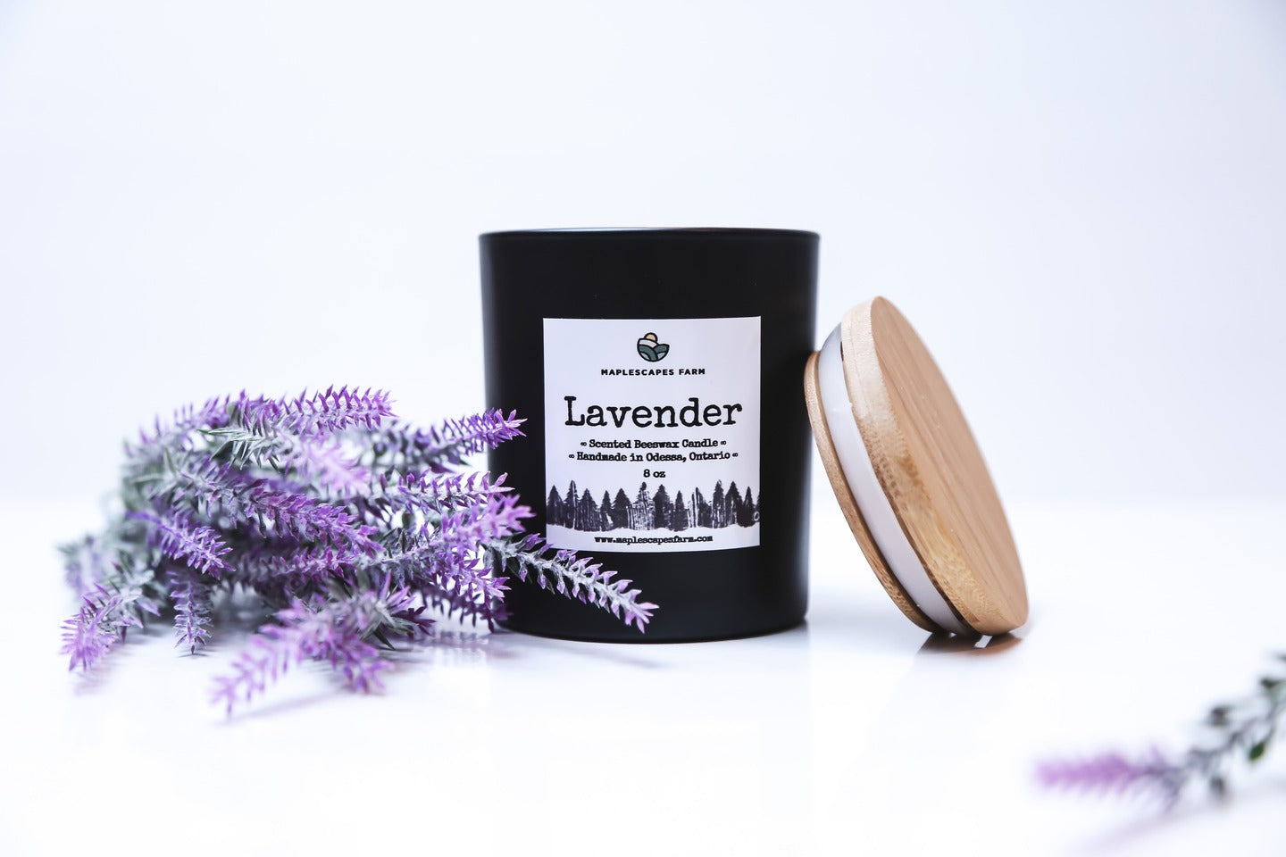 Beeswax Candle - Maplescapes Farm Odessa