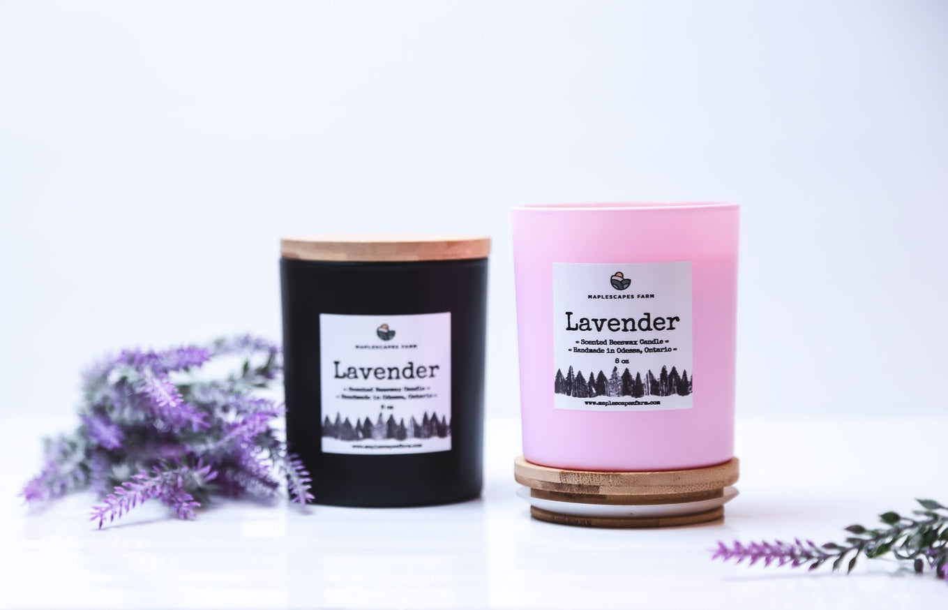 Beeswax Candle - Maplescapes Farm Odessa