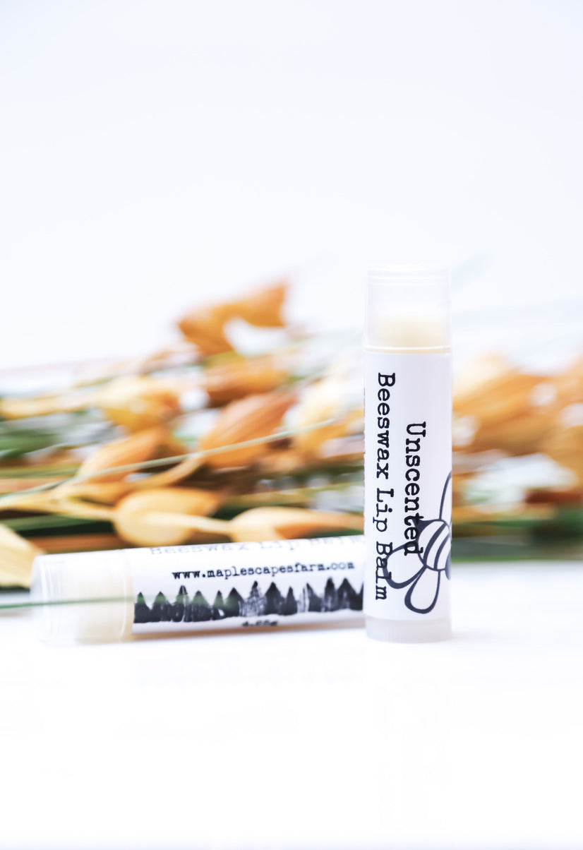 Beeswax Lip Balm - Maplescapes Farm Odessa