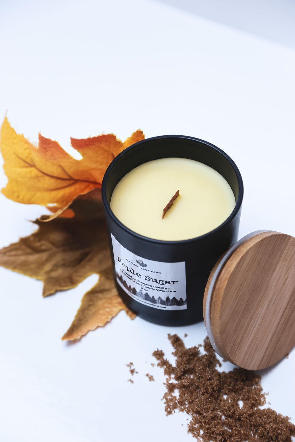 Beeswax Candle - Maplescapes Farm Odessa