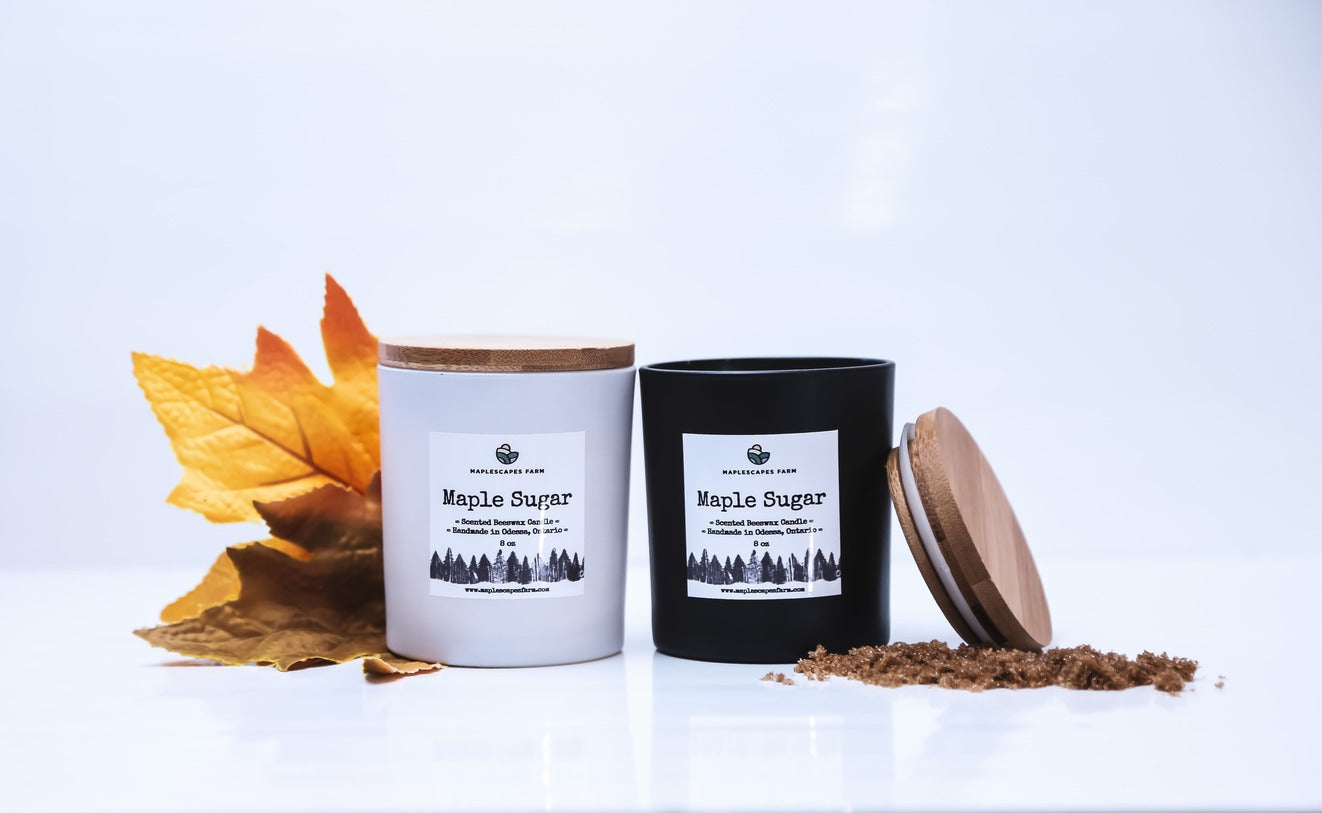 Beeswax Candle - Maplescapes Farm Odessa