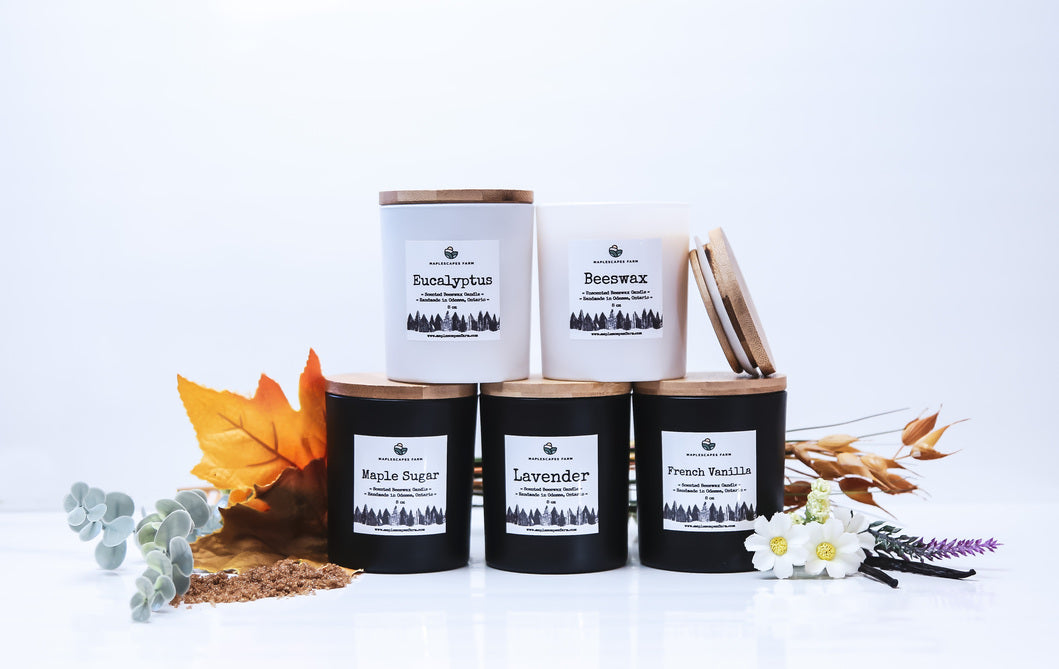 Beeswax Candle - Maplescapes Farm Odessa