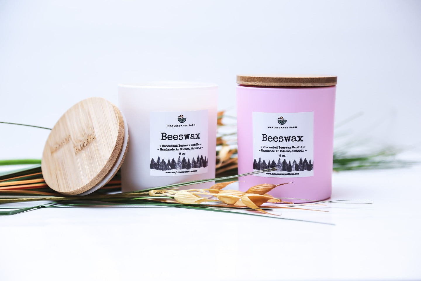 Beeswax Candle - Maplescapes Farm Odessa