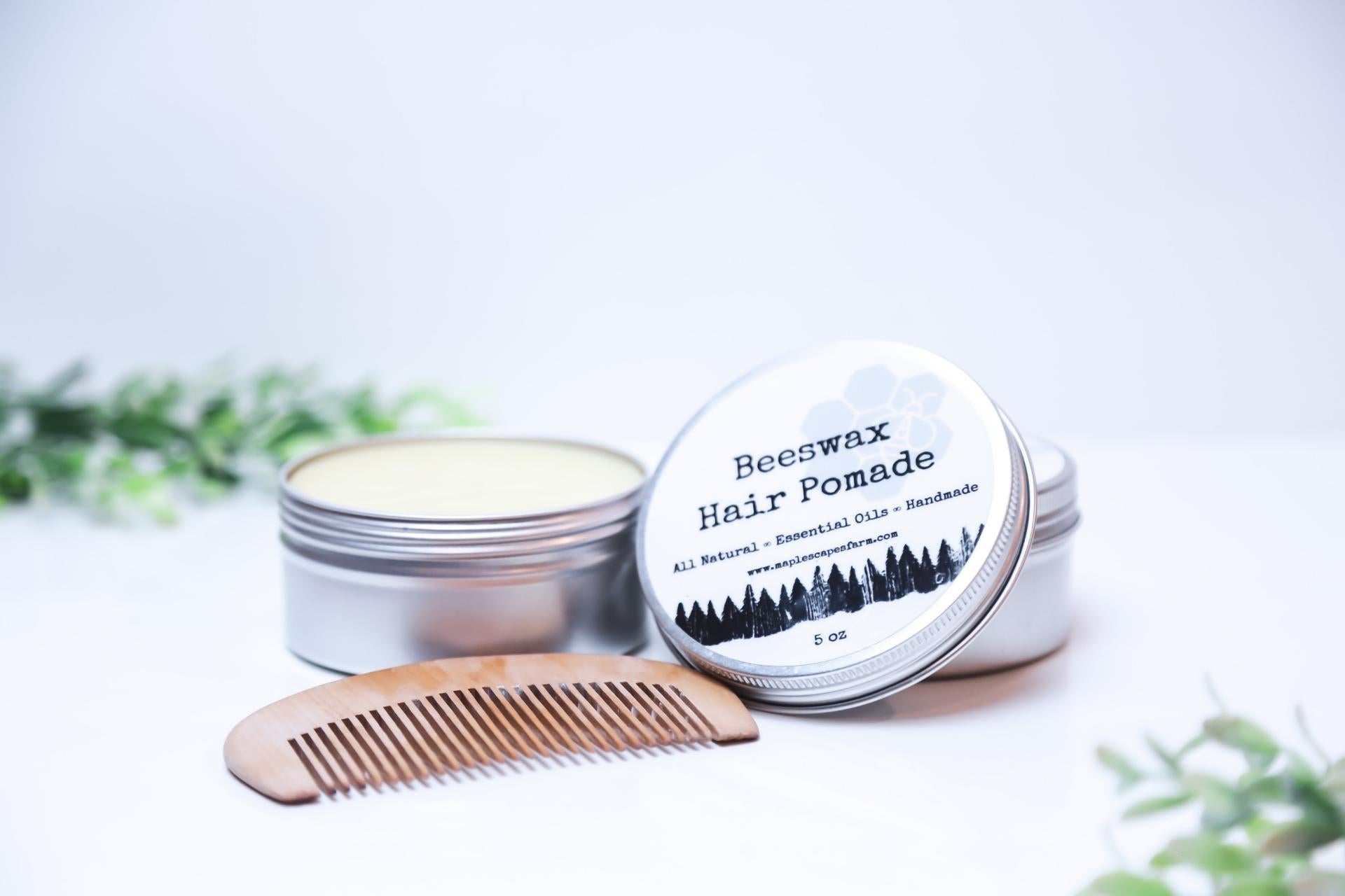 Beeswax Hair Pomade - Maplescapes Farm Odessa
